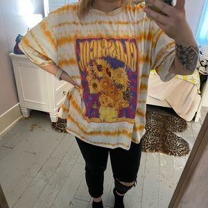Gold/yellow Tye dye shirt